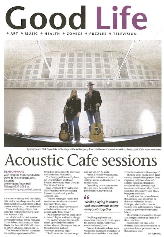 Acoustic Cafe Sessions